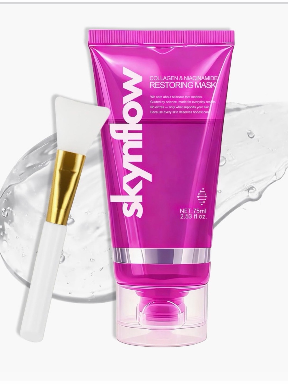 SkyNflow Collagen & Niacinamide Wrapping Mask -Bundle of 2.